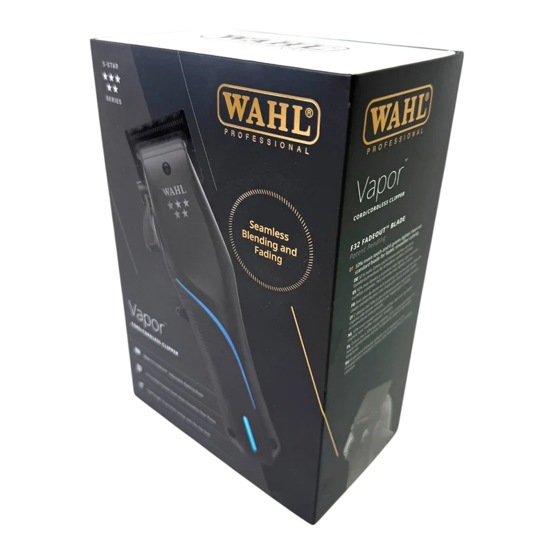 Wahl Vapor Akku Haarschneidemaschine 0,5 - 1,2 mm + 7x Aufsteckkamm ( 3026483 )