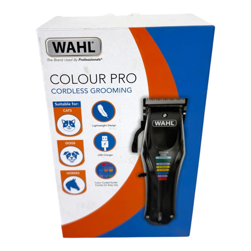 Wahl Color Pro Akku Schermaschine 0,8 - 1,8 mm + 8x Aufsteckkamm ( 54315 )