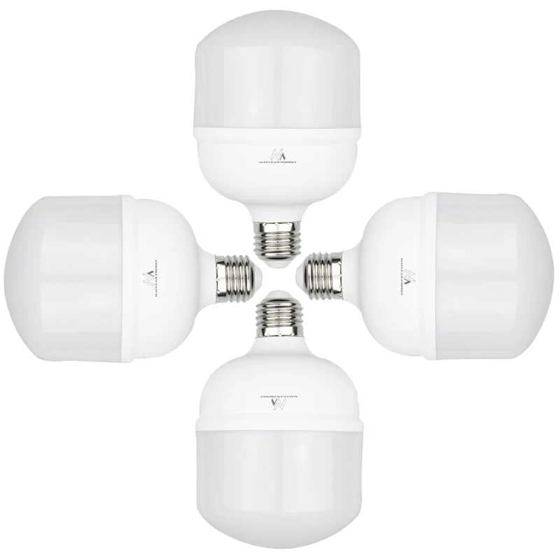 4z LED-Lampe Maclean, E27, 38W, 220-240V AC, neutralweiß, 4000K, 3990lm, MCE303 NW
