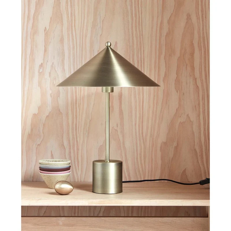 Tischlampe Kasa - Messing