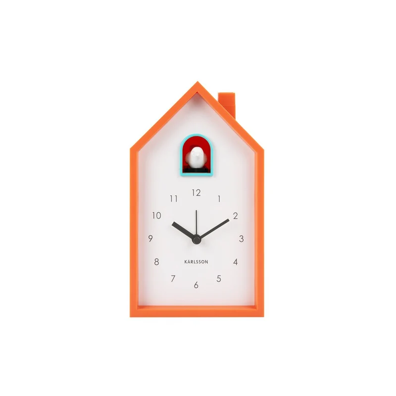 Wecker Moderner Kuckuck - Orange