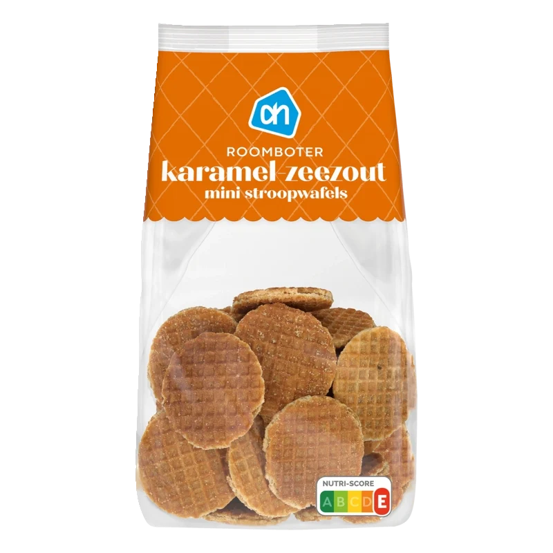 Stroopwafel mini karamel zeezout