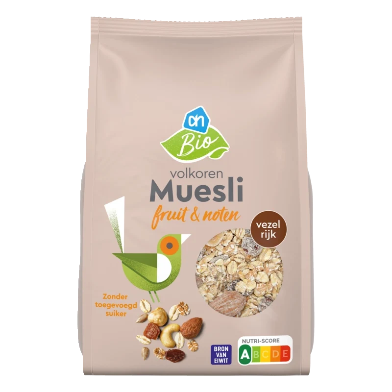 Biologisch Volkoren muesli fruit & noten