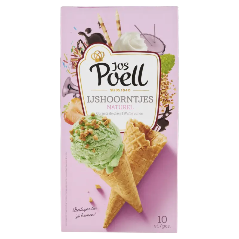 Jos Poell IJshoorntjes naturel