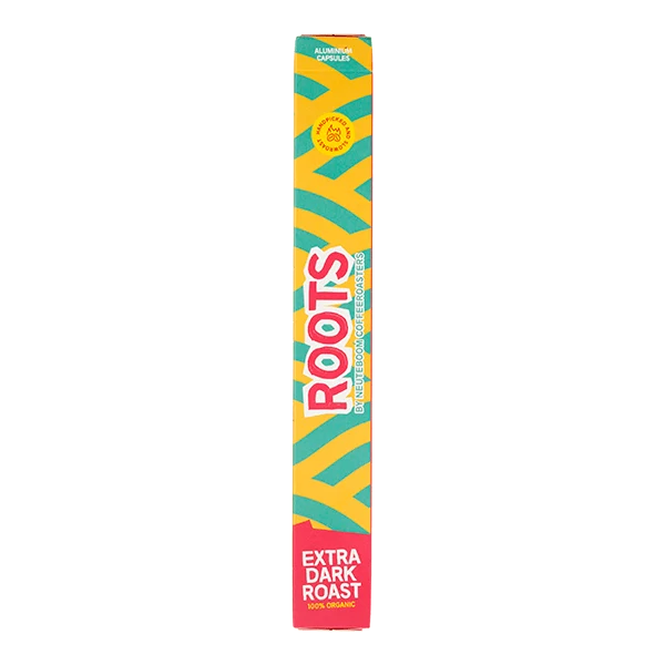 Roots Koffiecapsules extra dark roast bio