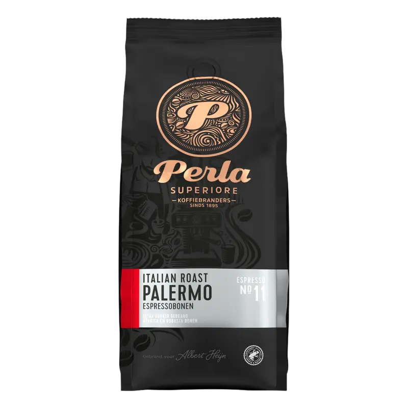 Perla Superiore Italian roast Palermo espressobonen