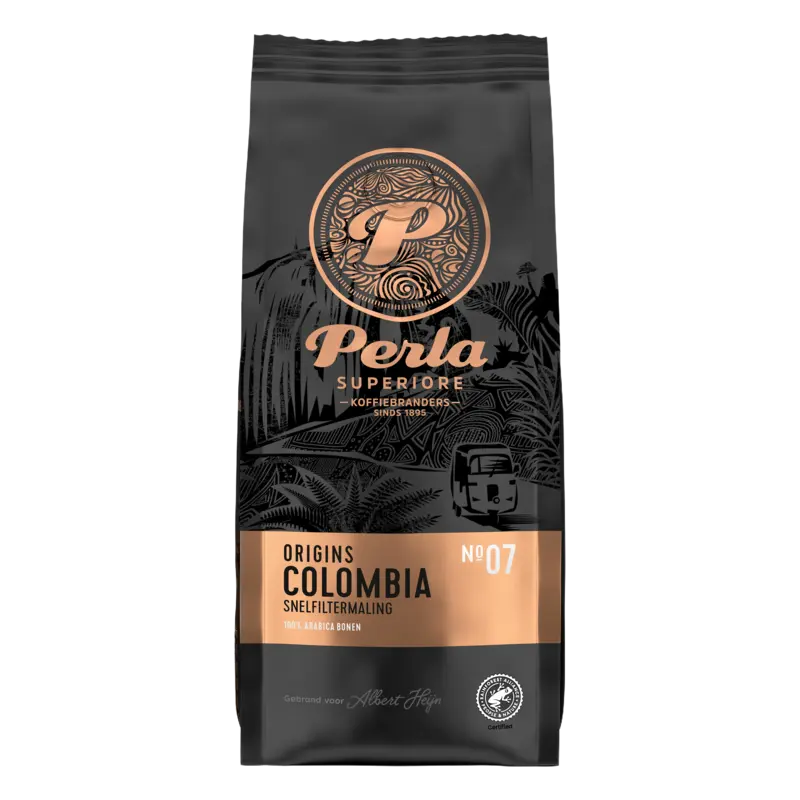 Perla Superiore Origins Colombia snelfitermaling