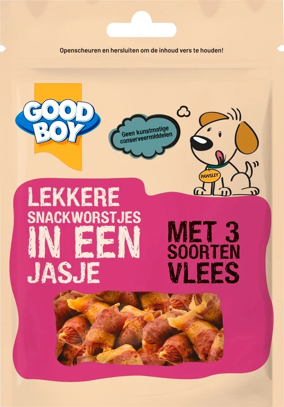 Good boy Succulent pigs in blankets