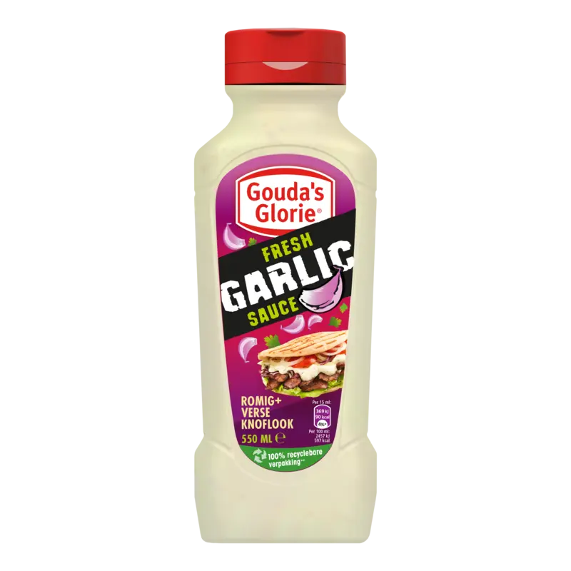 Gouda's Glorie Fresh garlic sauce
