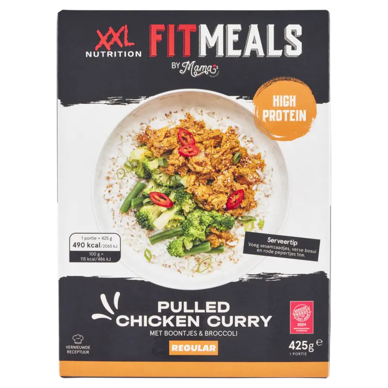 Fitmeals Pulled chicken curry