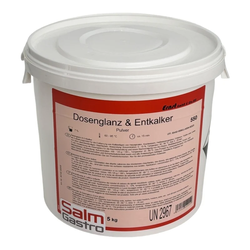 Ernst Dosenglanz Entkalker Pulver 5kg
