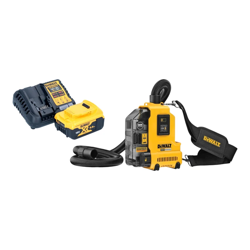 DeWalt DWH 161 P1 Akku Universalabsaugung 18 V 0,21 l Brushless + 1x Akku 5,0 Ah + Ladegerät