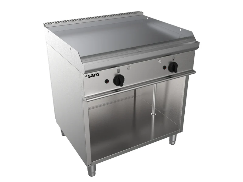 Saro Gas-Griddleplatte mit offenem Unterbau, Modell E7/KTG2BAL