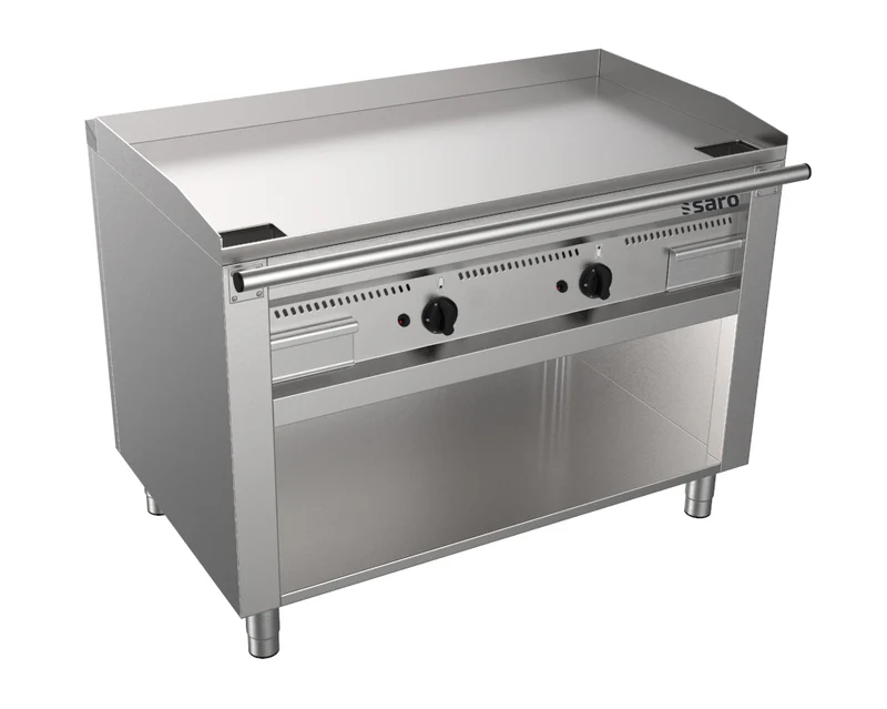 Saro Gas-Teppanyakigrill offenem Unterbau Modell TEB2/120 G
