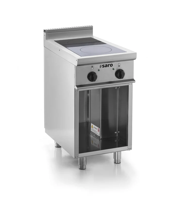 Saro Induktionsherd mit offenem Unterbau Modell E7/CUI2BAL