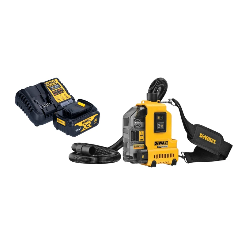 DeWalt DWH 161 M1 Akku Universalabsaugung 18 V 0,21 l Brushless + 1x Akku 4,0 Ah + Ladegerät