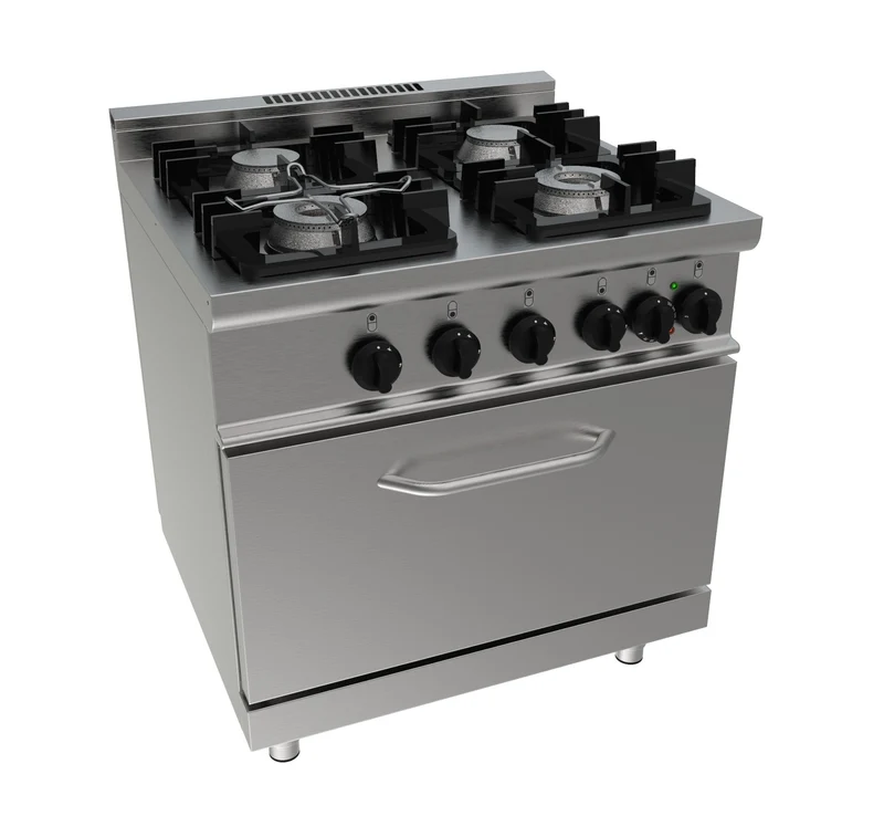 Saro Gasherd mit Elektrobackofen Modell E7/KUPG4LE