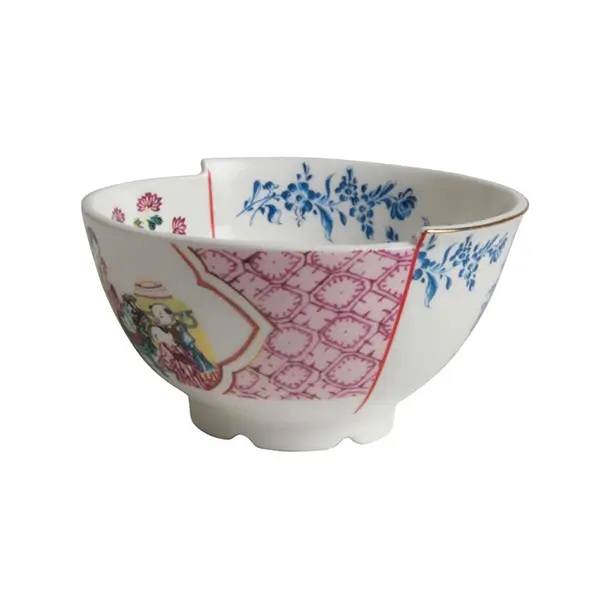 Seletti Hybrid porcelain fruit bowl