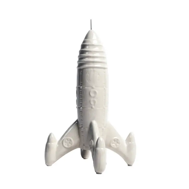 Seletti Memorabilia My Spaceship with porcelain decoration