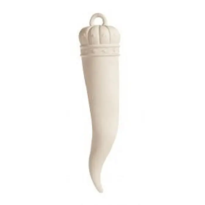 Seletti Memorabilia My Lucky Horn with porcelain decoration