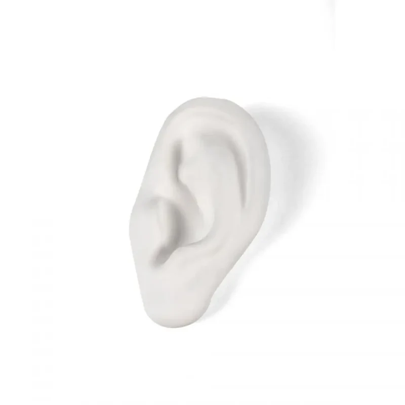 Seletti Memorabilia Museum ear with porcelain decoration