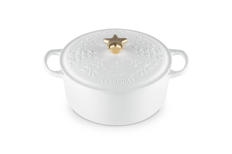 Le Creuset - Noel Kasserolle 4,2 Liter ø 24 cm Gusseisen Baumwolle