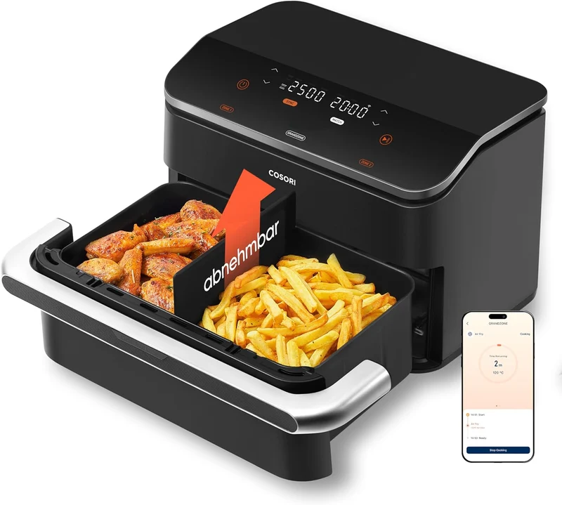 COSORI Dual Blaze Twinfry™ 10-Litre Heißluftfritteuse