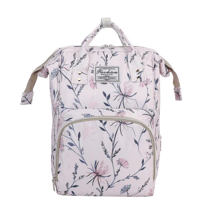 Stylische Blumenmuster Rucksack Karnz