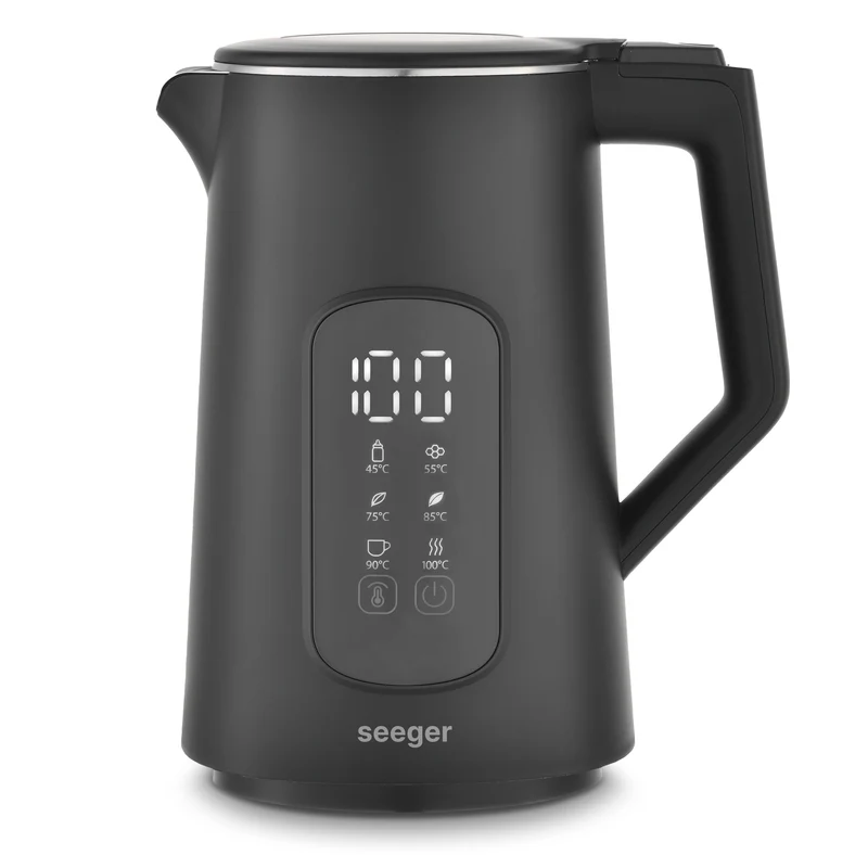 Seeger SmartKettle | Digital Kettle Black