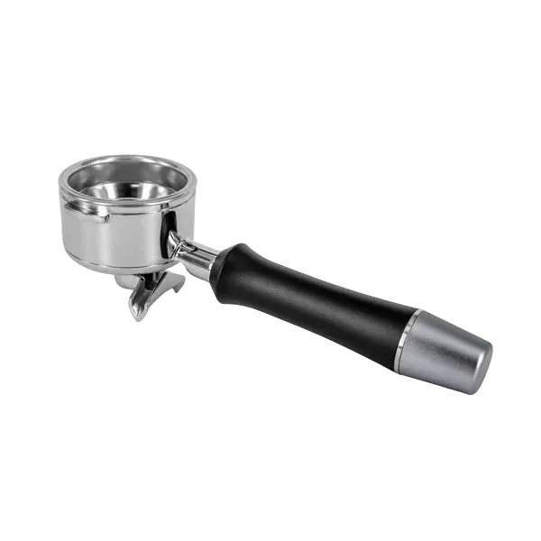 WPM 2-in-1 Bodenloser Siebträger (58 mm) für WPM Primus – Wechselbar Doppel-Auslauf & Bottomless WD-100