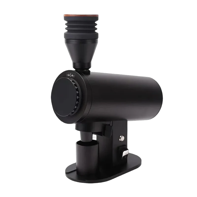 DF83V | V3 "Variospeed" - Single Dosing Espressomühle mit variablen RPM - schwarz, Titan Red Mahlscheiben