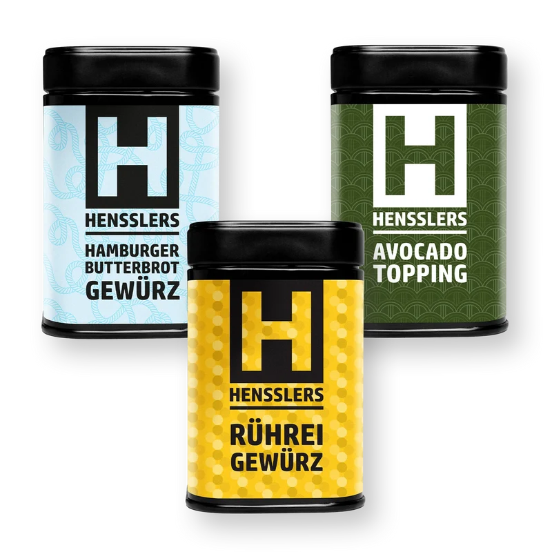 HENSSLERS 3er Frühstücks-Gewürzset