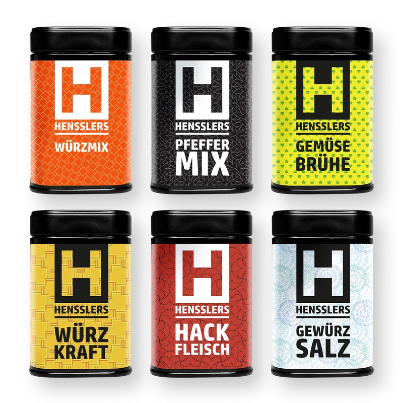 HENSSLERS 6er Favoriten Gewürzset