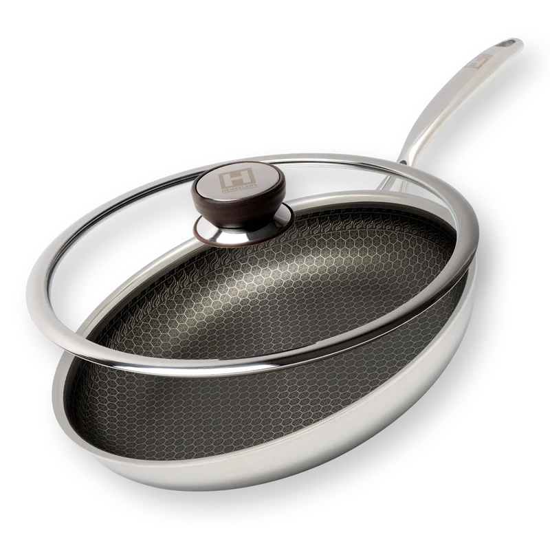 HENSSLERS Pfanne 28cm mit Deckel