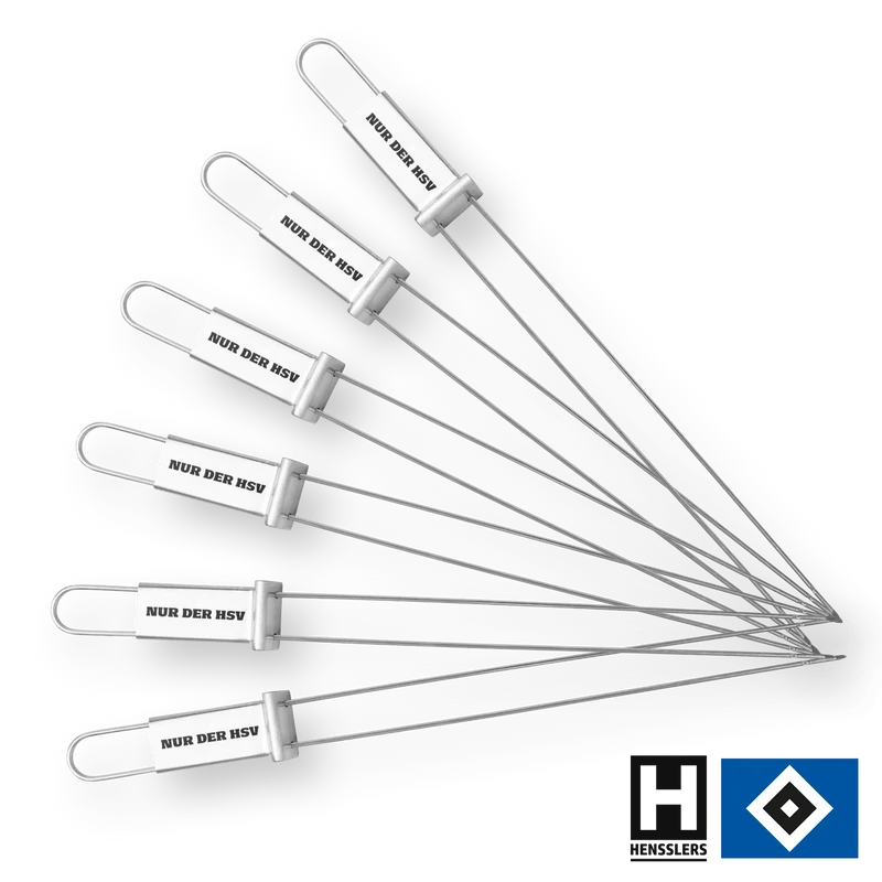 HENSSLERS Grillspieß Set HSV-Edition