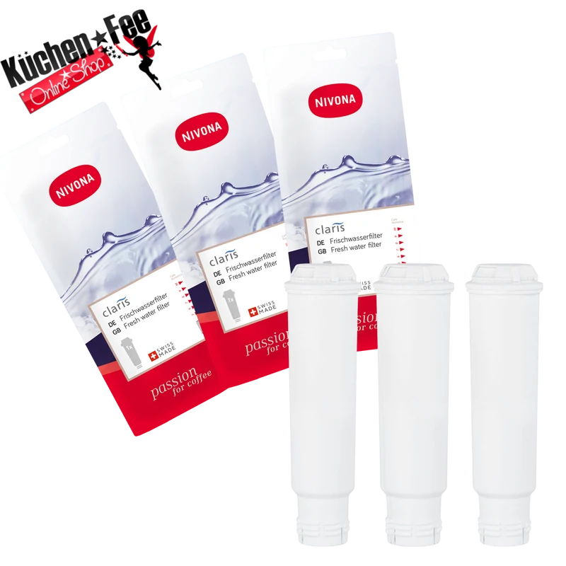 3er Pack Nivona Claris Frischwasserfilter NIRF 700 Vorteilspack