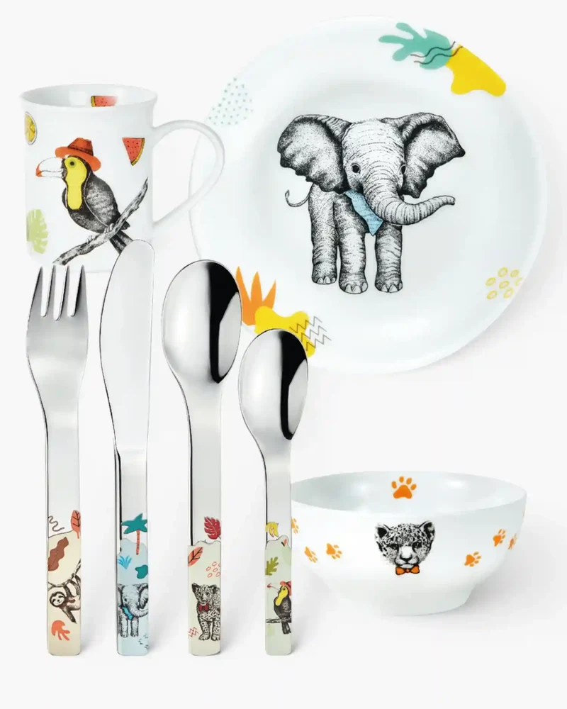 Puresigns Natura set 7 pieces children's tableware