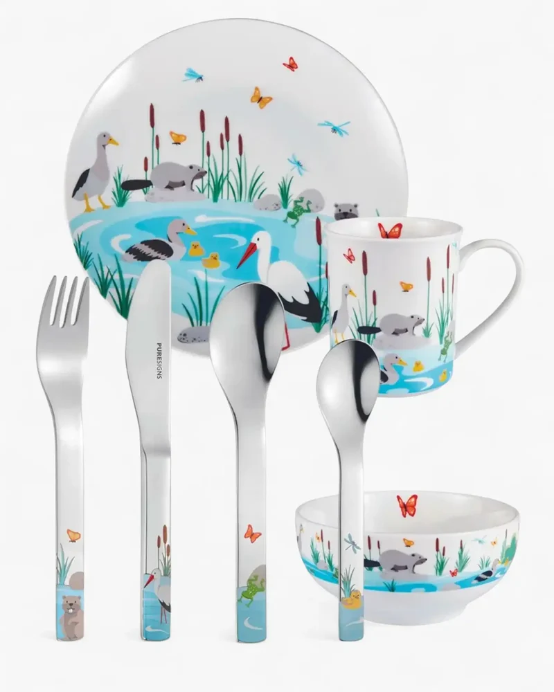 Puresigns Manao set 7 pieces children's tableware