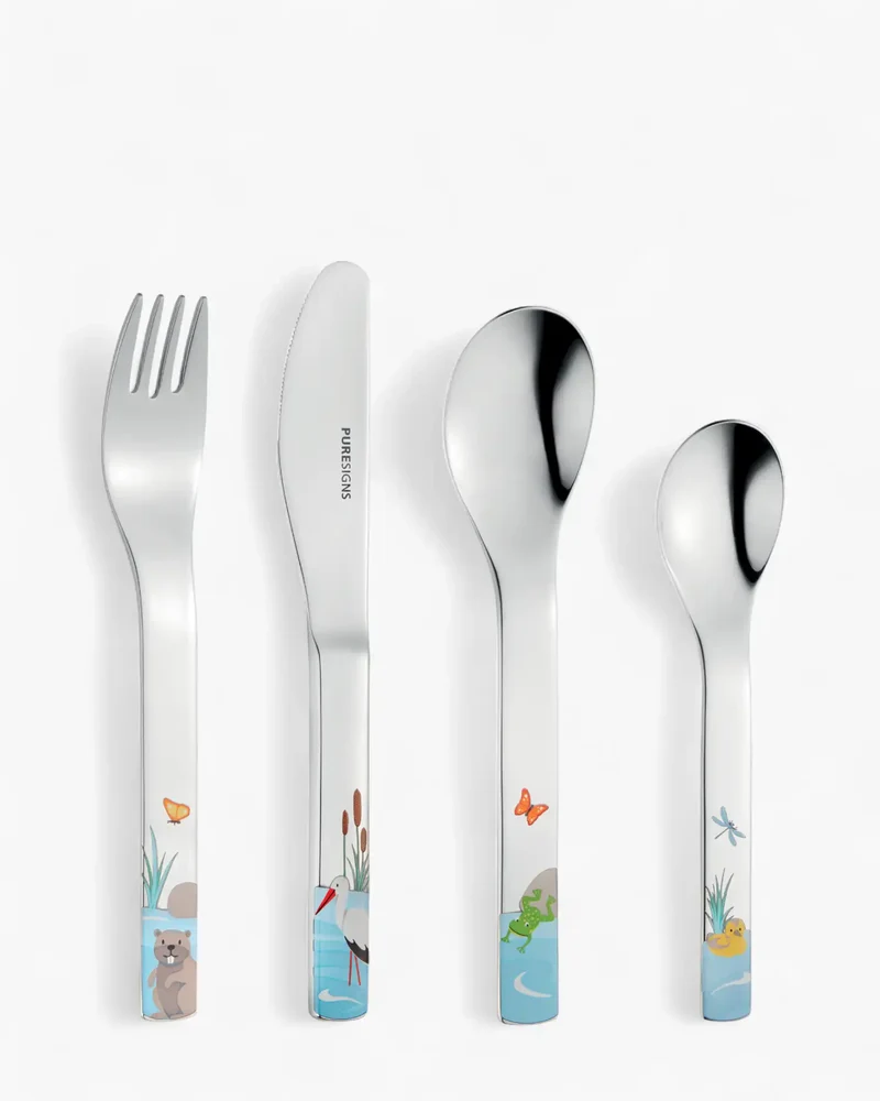 Puresigns Manao set 4 pieces children's cutlery