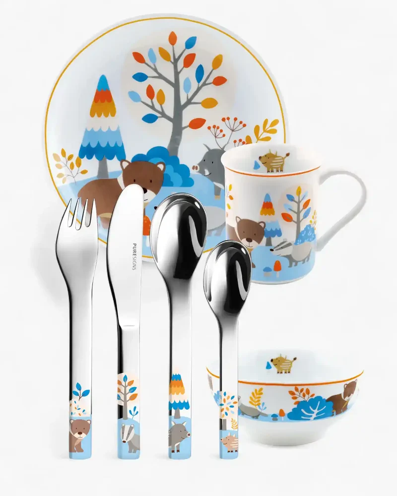 Puresigns Friends set 7 pieces children's tableware