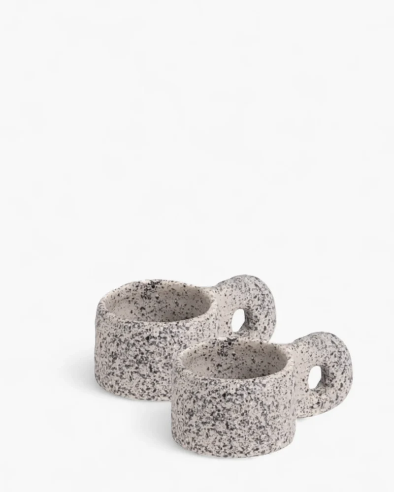 Seletti Newlithic set 2 coffee cups