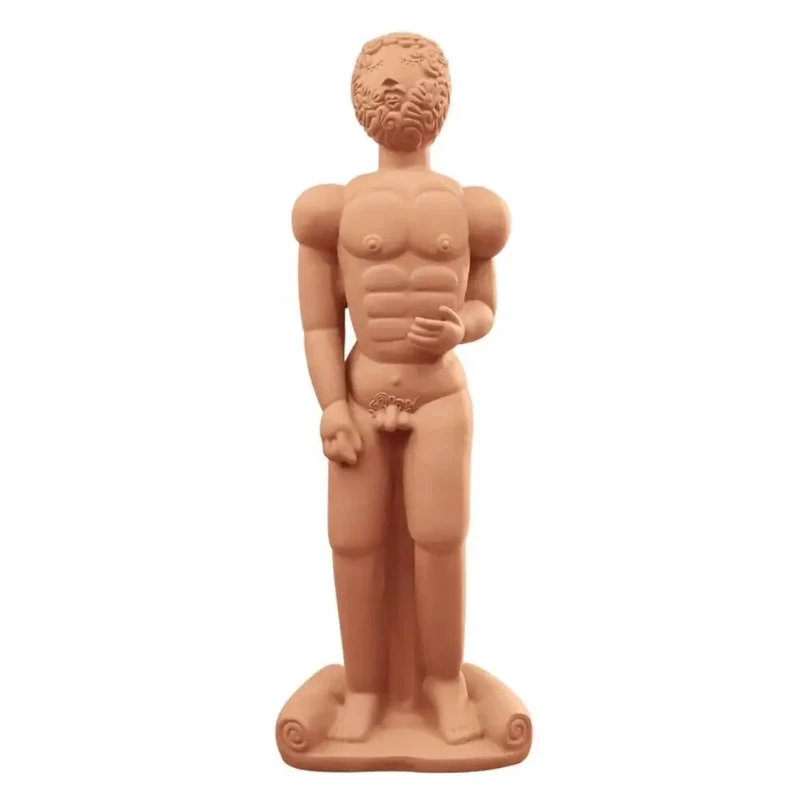 Seletti Magna Graecia terracotta sculpture h. 140 cm. - 55.12 inch.