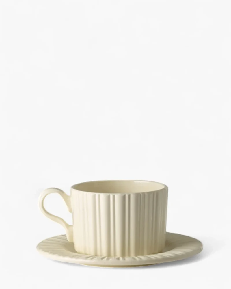 Mario Luca Giusti Tea Time cup with saucer