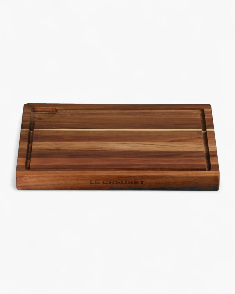 Le Creuset acacia wood carving board