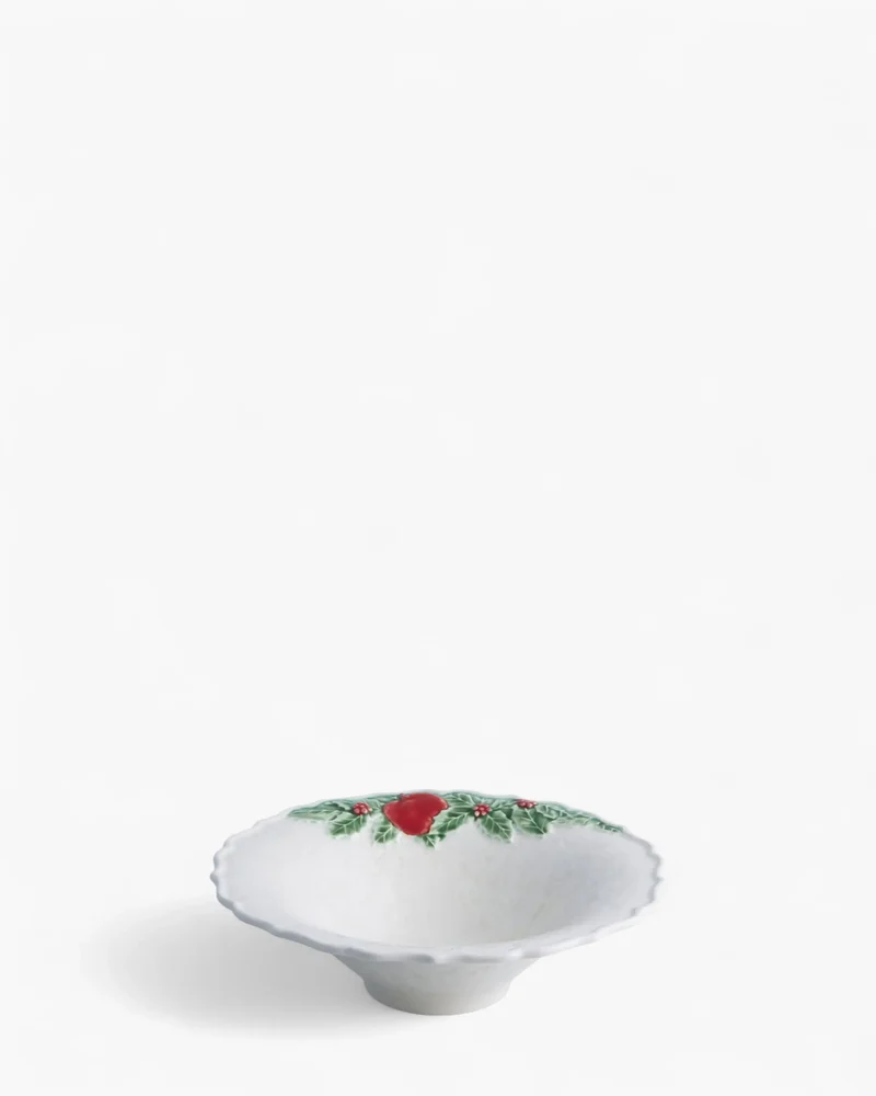 Bordallo Pinheiro Christmas Garland bowl