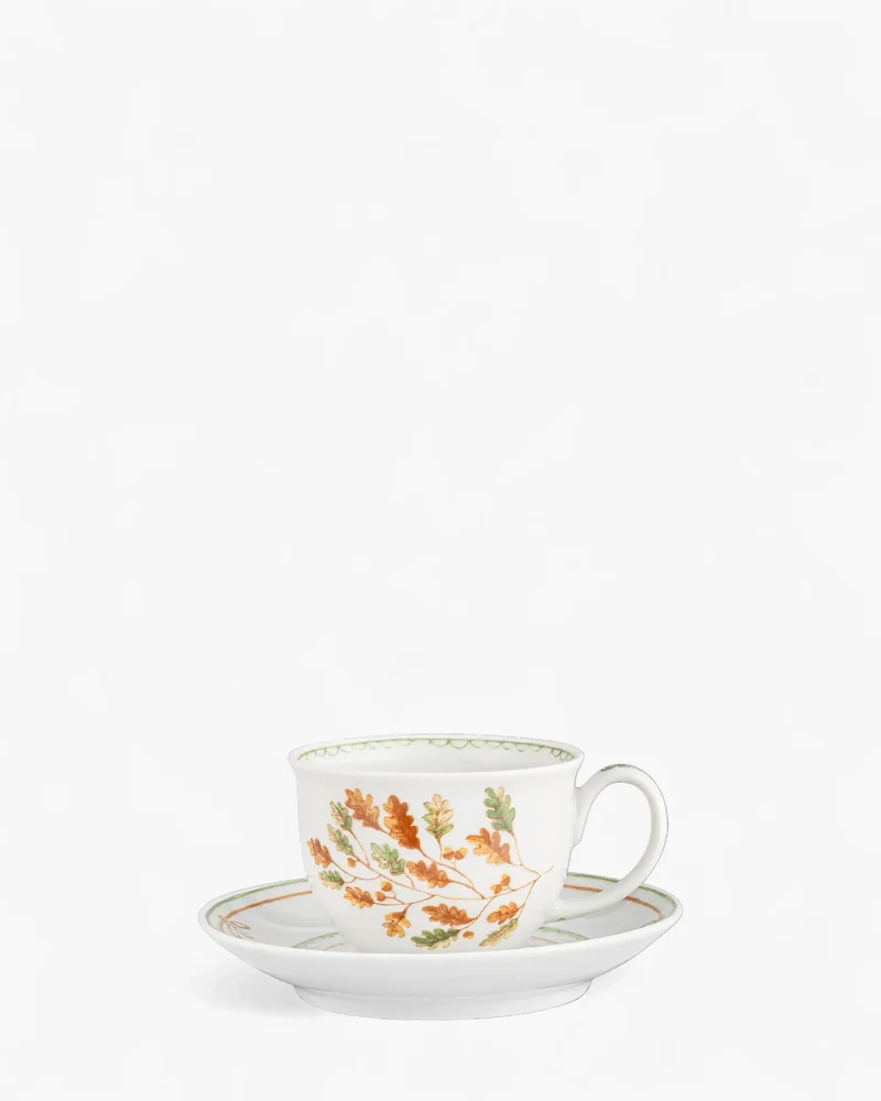 Bordallo Pinheiro Gudrun cup and saucer