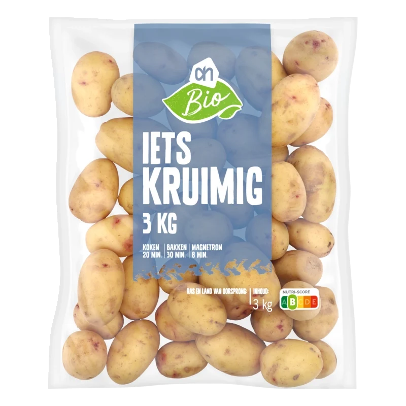 Biologisch Iets kruimige aardappelen