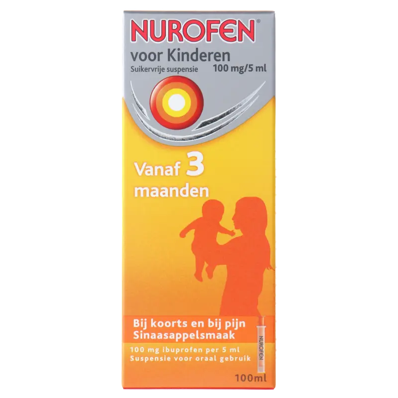 Nurofen Kinderen bij koorts en bij pijn