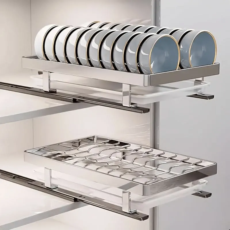 STORAGEFLOW – Durable Tableware Rack for Organized Kitchens