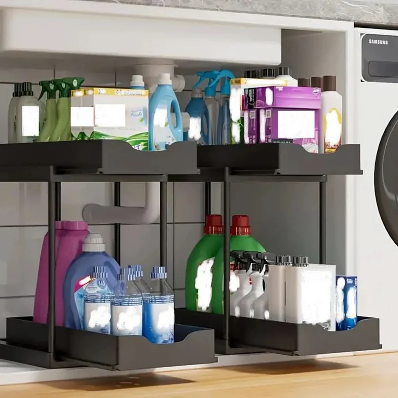 SLIDENEST – Pull Out Sliding Rack Space-Saving Organizer